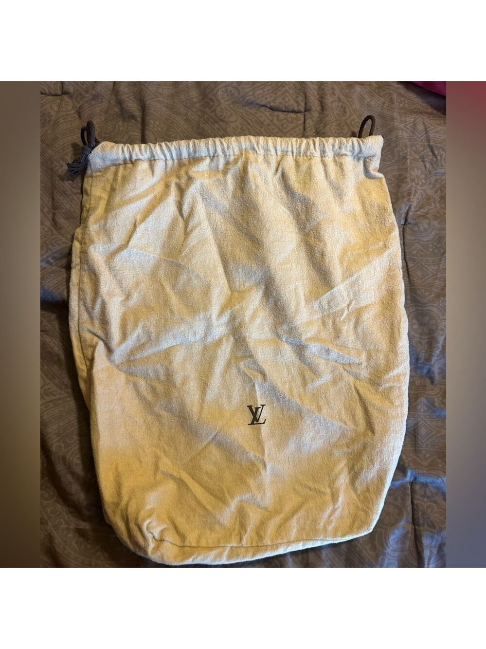 Lv dust bag tall with draw string